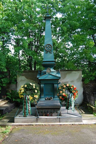 Файл:Памятник погибшим на шахте Мария, Пршибрам.jpg
